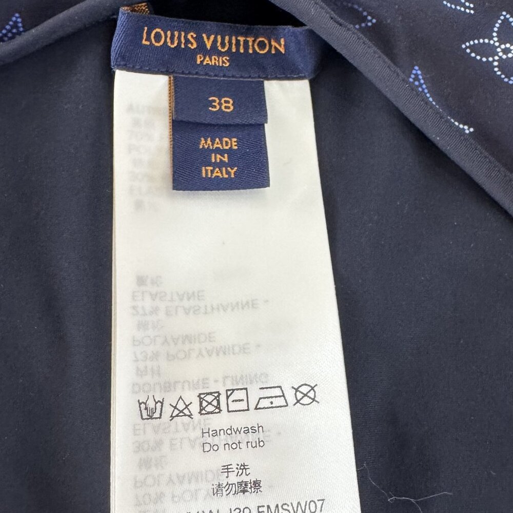Louis Vuitton Mahina Monogram One-Piece Swimsuit - Size 38 - Picture 8 of 12